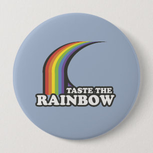 TASTE THE RAINBOW - .png 4 Inch Round Button