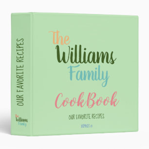 tasteful family favourite recipes cookbook binder