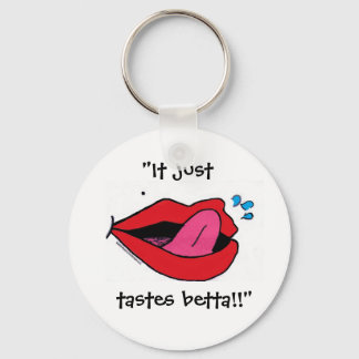 Tastes Betta Keychain
