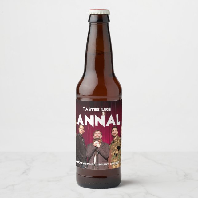 TASTES LIKE ANNAL: Enter the Mollusk Beer Labels (Front)