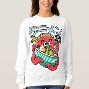Tastiest Ramen Octopus – Kawaii Japanese Noodle Sweatshirt