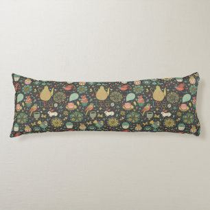 Tasty bright Tea Card Body Pillow