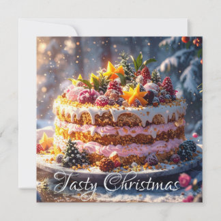 TASTY CHRISTMAS HOLIDAY CARD
