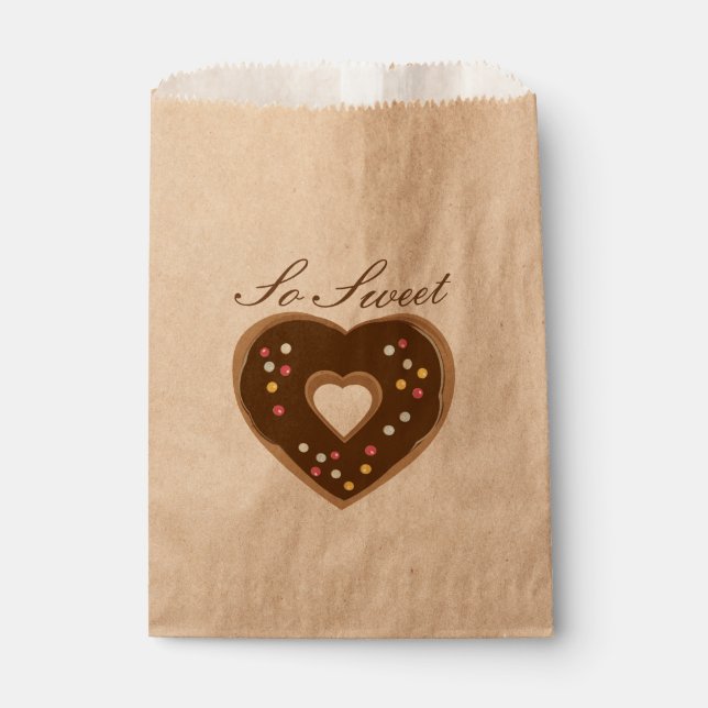 Tasty Doughnut Favour Bag (Front)