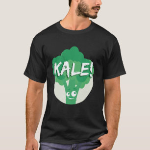 Tasty Green and Happy Kale Vegan T-Shirt