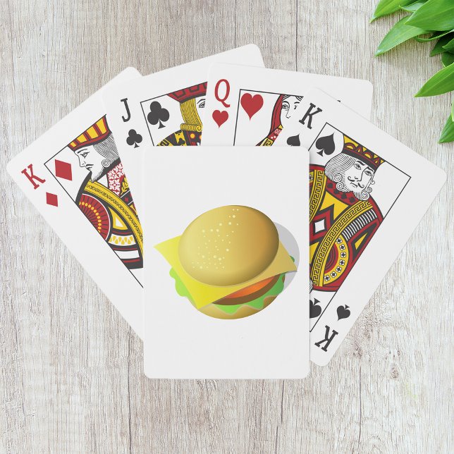 Tasty Hamburger Playing Cards (Creator Uploaded)