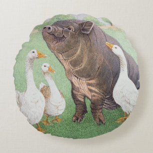 Tasty Morsel Round Pillow