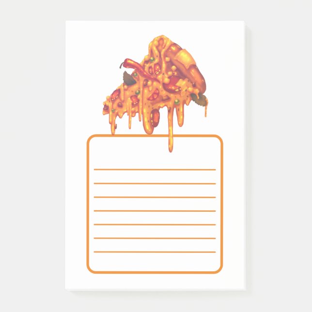 Tasty Pizza Notes (Front)