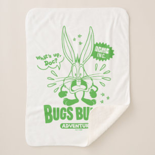 Tasty Retro BUGS BUNNY™ Sherpa Blanket