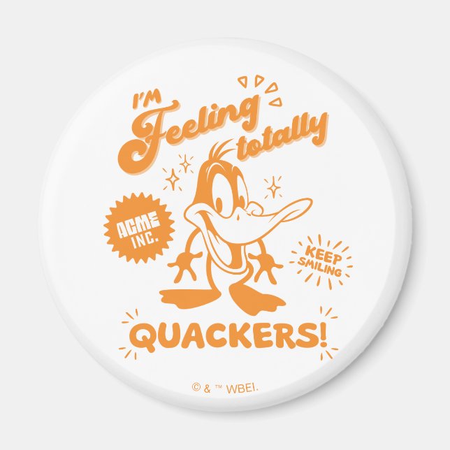 Tasty Retro DAFFY DUCK™ Magnet (Front)