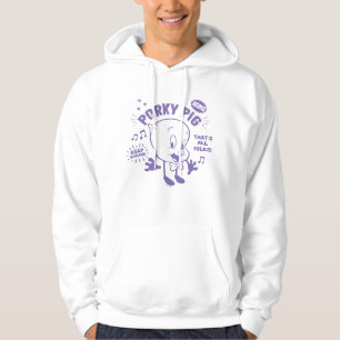 Tasty Retro Porky Pig Hoodie
