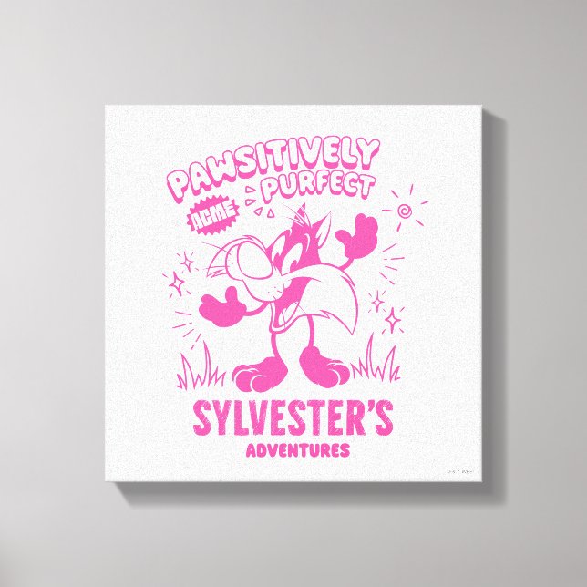 Tasty Retro SYLVESTER™ Canvas Print (Front)