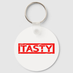 Tasty Stamp Keychain