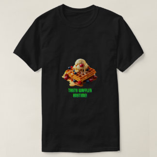 Tasty Waffle : Golden and Crispy Waffles T-Shirt
