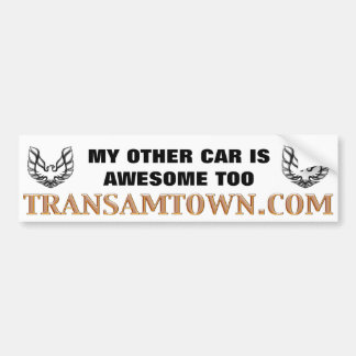 TAT - Bumper Sticker "Other Car Is Awesome Too"