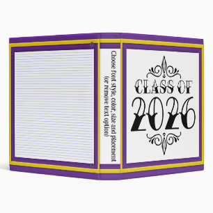 Tat Class of 2026 Graduation Binder