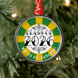 Tat Class of 2026 Graduation Metal Ornament