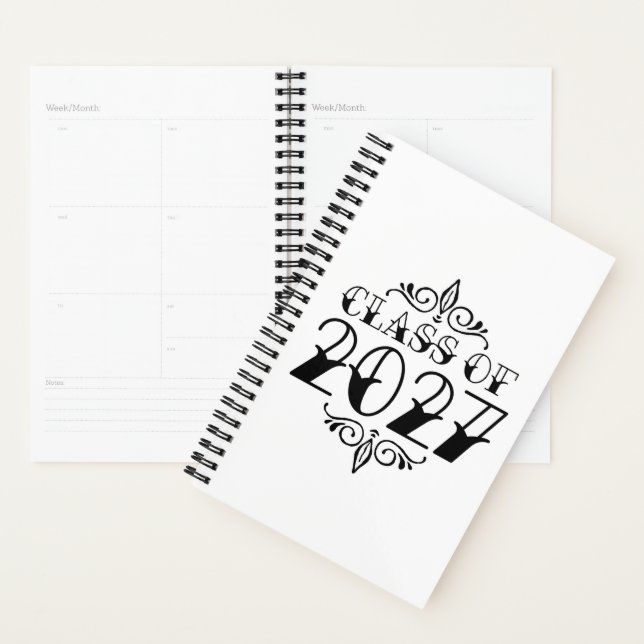 Tat-Style Class of 2027 Graduation Planner (Display)