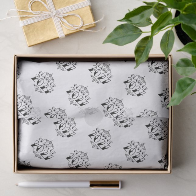 Tat-Style Class of 2027 Graduation Tissue Paper (Gift)