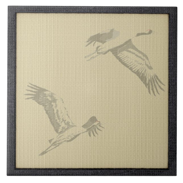 Tatami - Crane Tile (Front)