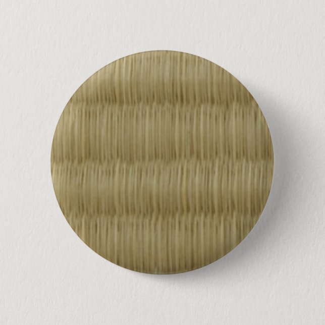 Tatami Mat 畳 2 Inch Round Button (Front)