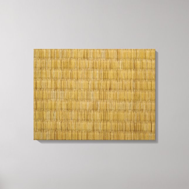 Tatami Mat 畳 Canvas Print (Front)