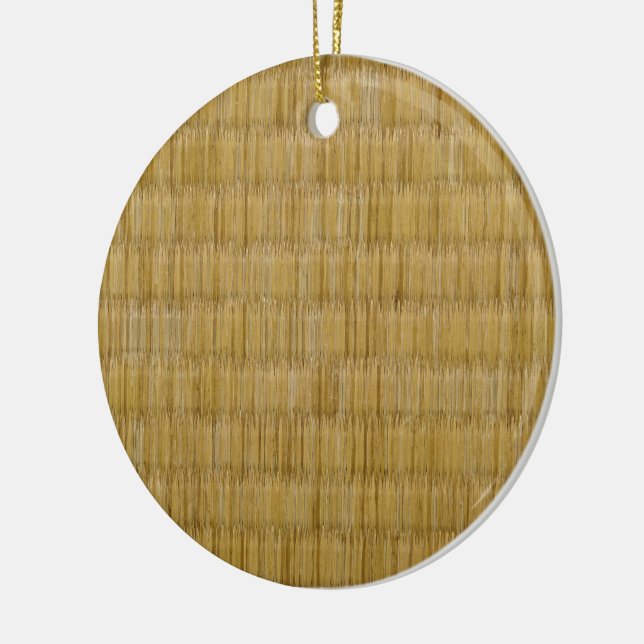 Tatami Mat 畳 Ceramic Ornament (Left)