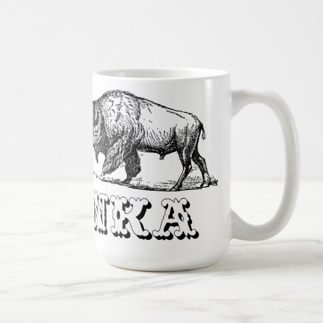 Tatanka Tasse Coffee Mug (Right)