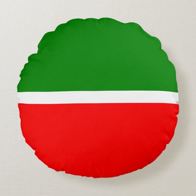 Tatarstan Round Pillow (Front)