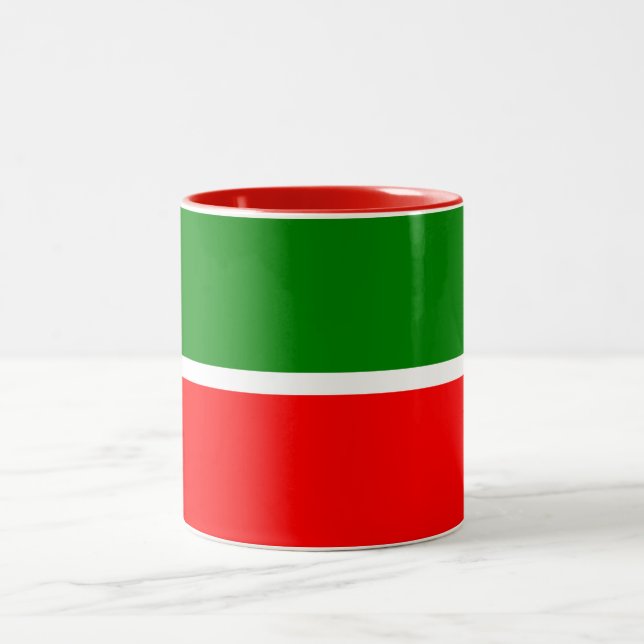 Tatarstan Two-Tone Coffee Mug (Center)