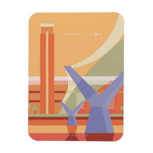 Tate Gallery and Millennium Bridge Magnet