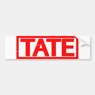 Tate Stamp Bumper Sticker