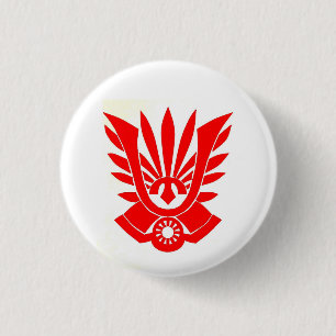 Tatenokai Flag, Yukio Mishima 1 Inch Round Button