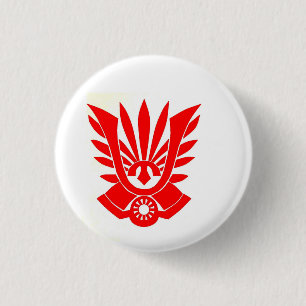 Tatenokai Flag, Yukio Mishima 1 Inch Round Button