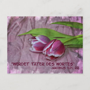 Täter des Wortes Postcard