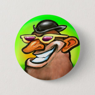 Tater Head 2 Inch Round Button