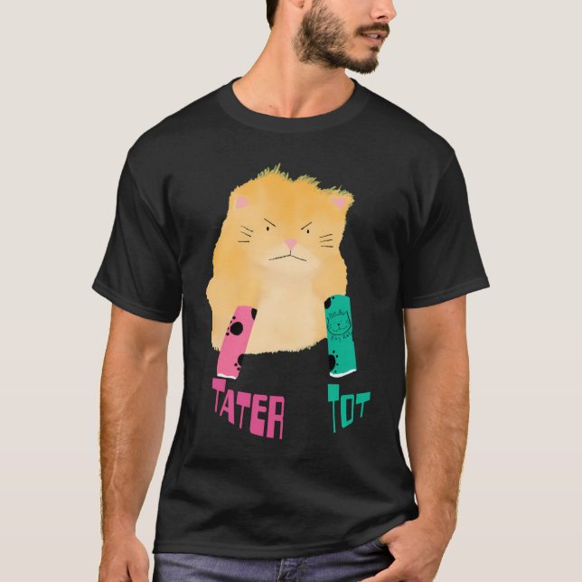 tater tot cat  T-Shirt (Front)