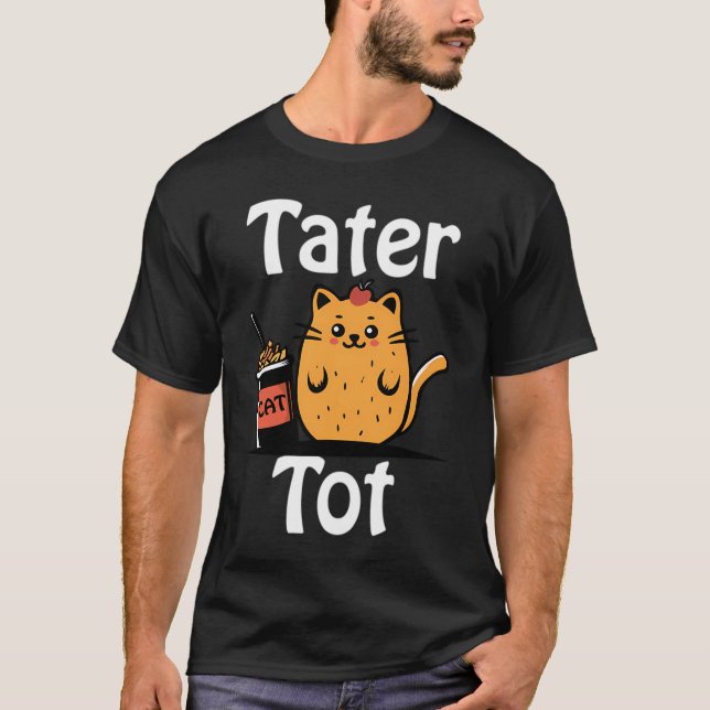 Tater Tot The Cat  T-Shirt (Front)