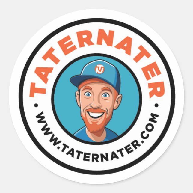 TATERNATER STICKER 1 (Front)
