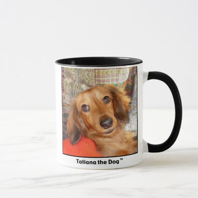 Tatiana the Dog Mug (Right)