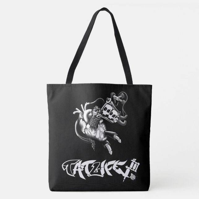 TatLife Anatomic-Machine Tote Bag (Front)