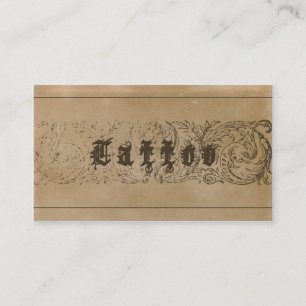 TATOO - CARTE DE VISITE