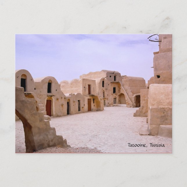 Tatooine, Tunisia Postcard (Front)