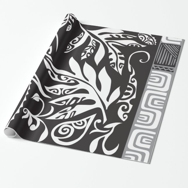 Tatou Glossy Wrapping Paper, 30"x6' Wrapping Paper (Unrolled)