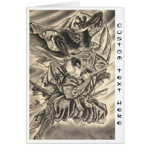 Tatouage japonais vintage frais de combat de