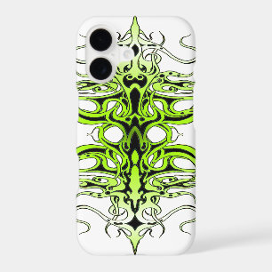 Tatouage tribal celtique moderne vert forêt