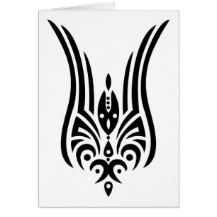Tatouage tribal NOIR - tulipe + vos idées