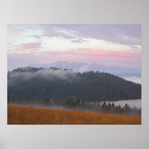 Tatras view at sunrise poster