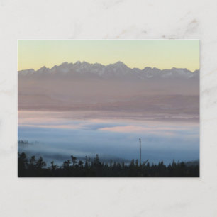 Tatras view from Gorce Postcard