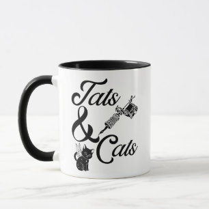 Tats And Cats  Mug
